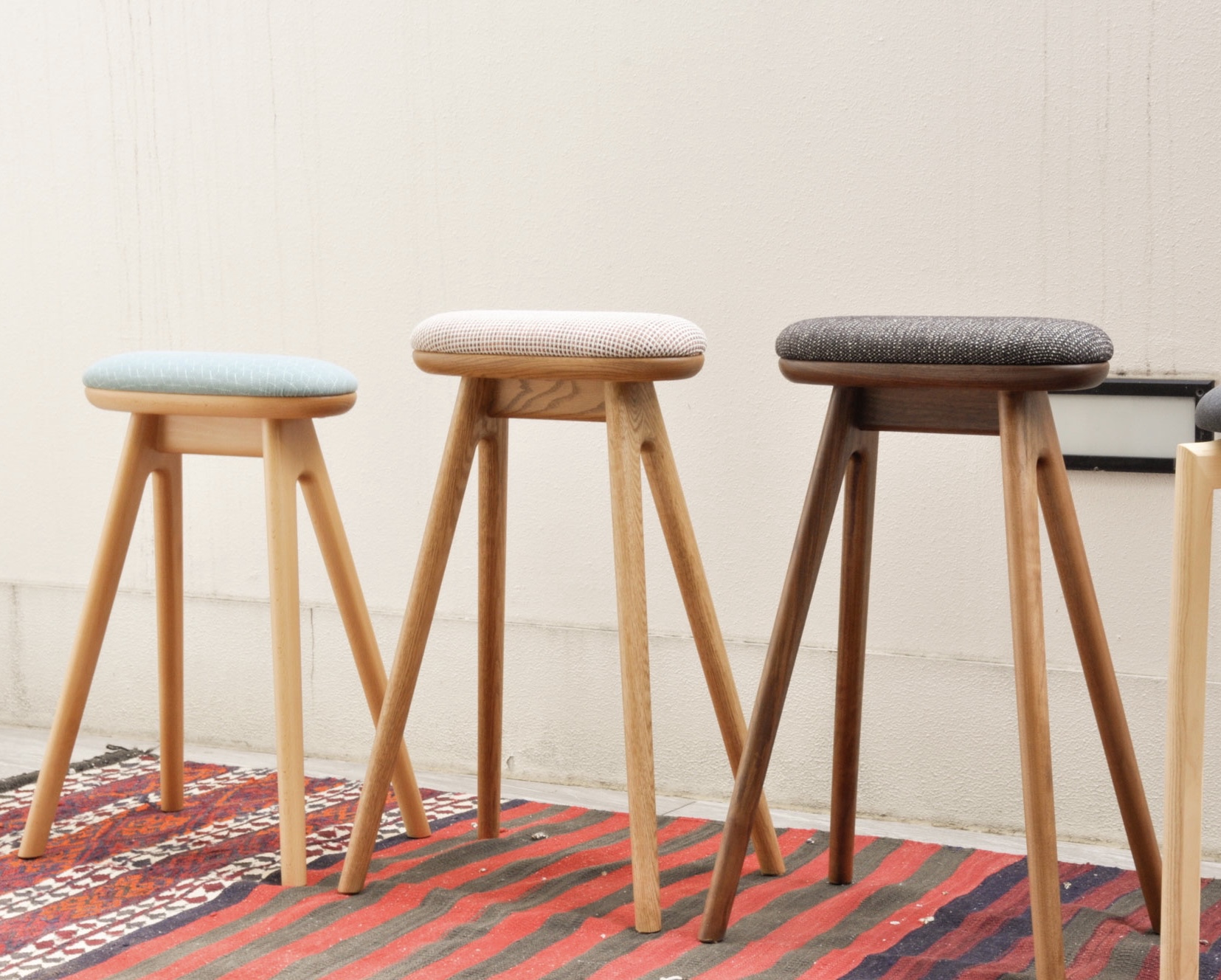 美品 ナガノインテリア キッチンスツール coupé kitchen stool