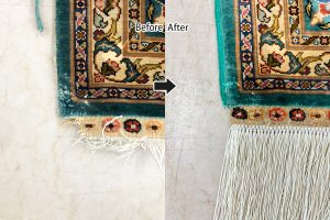 ペルシャ絨毯のクリーニングと修理