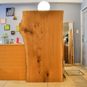 ホワイトオーク一枚板