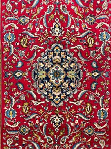 シャーレザ産ペルシャ絨毯
